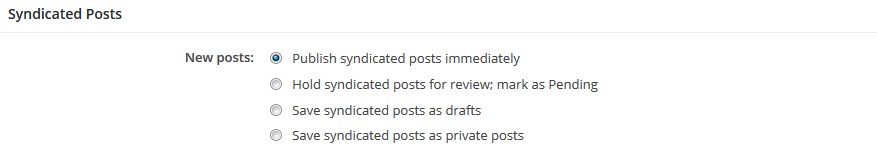 Syndicated Posts