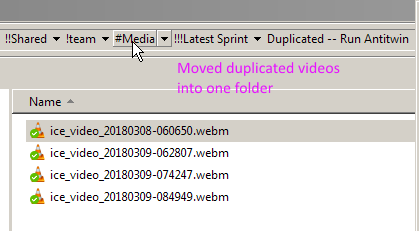 О48 Videos Duplicated in Latest Sprint