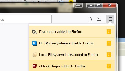 Sync FireFox Extensions