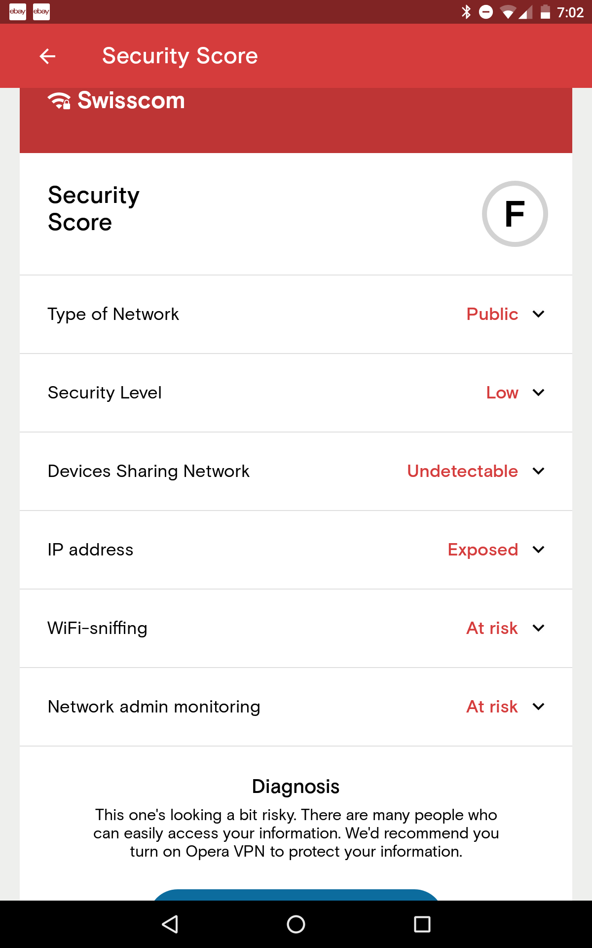 Wifi Access Problem Point Swisscom Unsecure