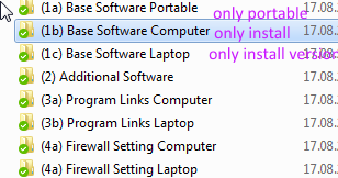 Portable Software in Own Folder