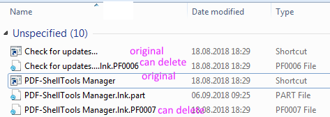 Pfrank PF Files on Sync