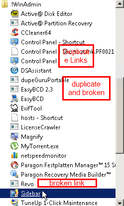 Duplicate and Broken Links