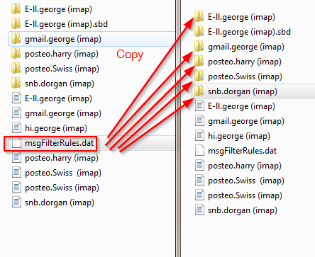 Message Filters Copy File